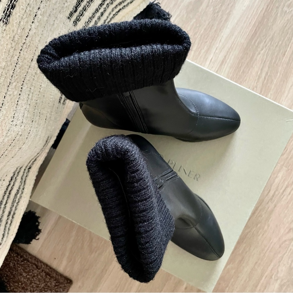 COPY - Donald Pliner Sindie 30 Stretch Zip Up Wedge Boots Size 6.5 NWT - Picture 3 of 12